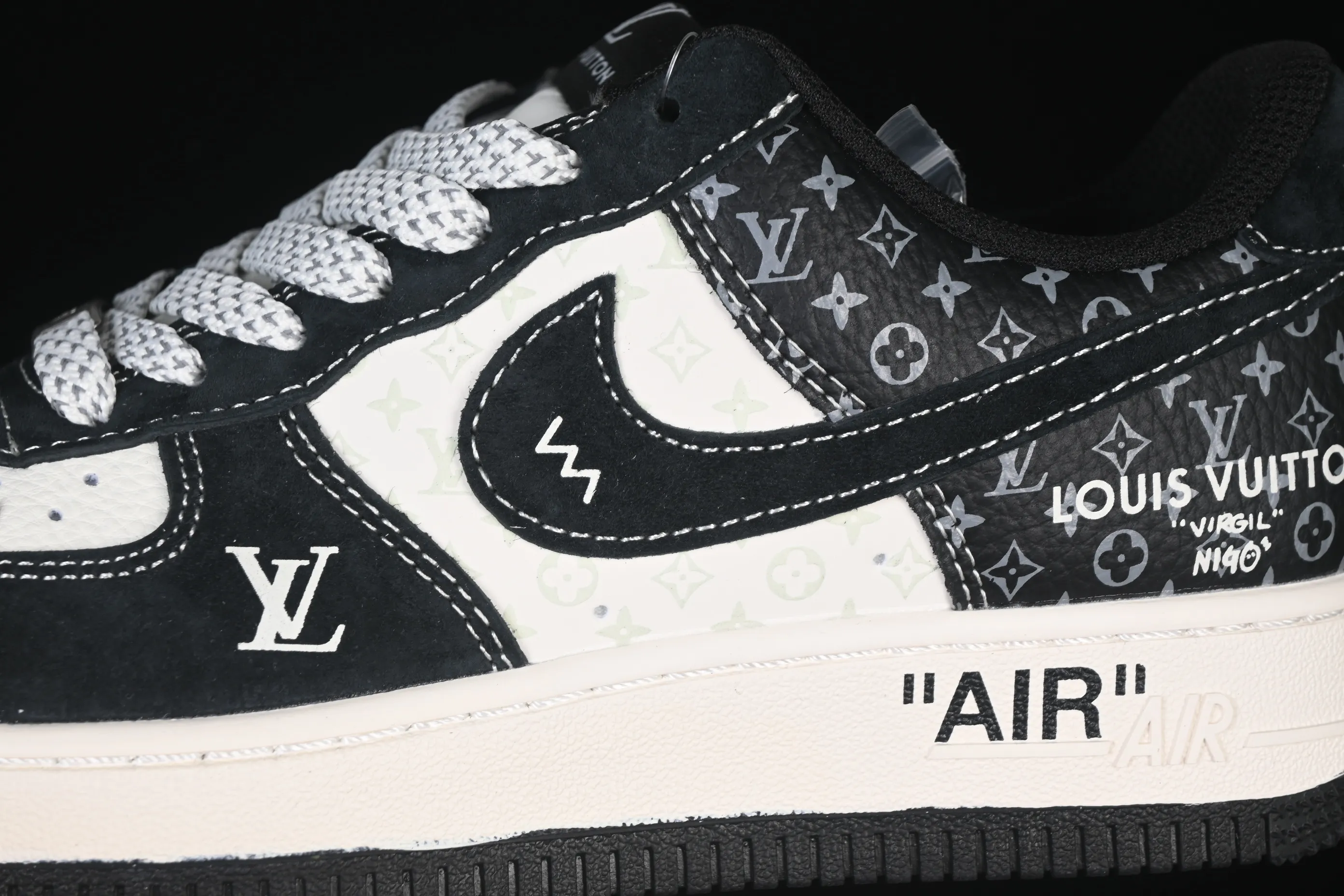 All categories Nk Air Force 1 Air Force series Nk Air Force 1 Low Air Force low-top Nike Air Force 1'07 Low LV co-branded woven logo printing Air Force 1 low-top casual sneakers CX5050-Y10